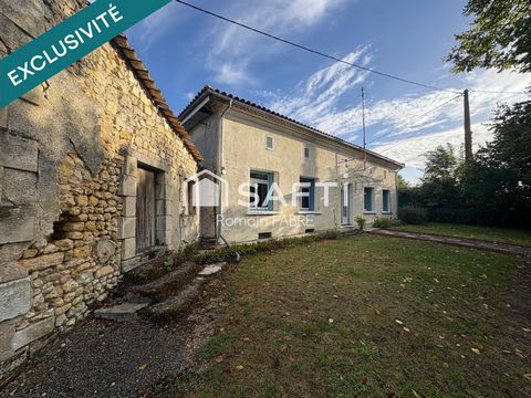 Maison en Pierre, 3 chambres et très beau terrain