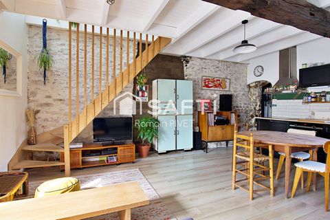 Maison pierre deux chambres + bureau