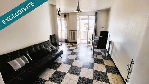 La Joliette, beau T3 56 m² avec balcon
