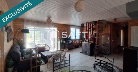 Ensemble de deux chalets 238 m2 hab avec terrain.