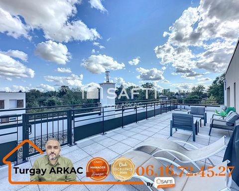 Appartement dernier étage - toit terrasse - ascenseur