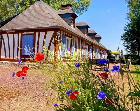 Gite de France, jolie longère de 125m² au coeur de la région naturelle du Lieuvin