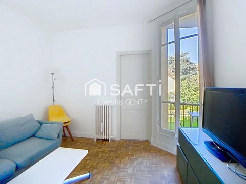 COLOMBES – PETITE GARENNE – 3 PIÈCES AVEC BALCON ET CAVE
