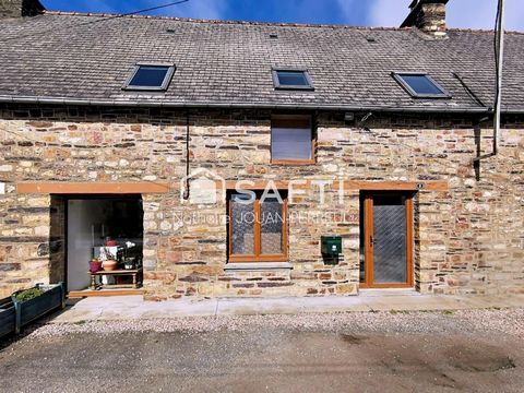 Maison en pierre avec 3 chambres - Grand terrain clos