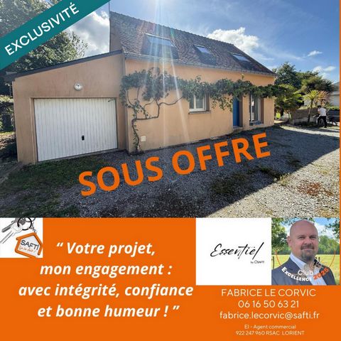 Maison traditionnelle de 79 m2 sur terrain de 557 m2 à INZINZAC LOCHRIST