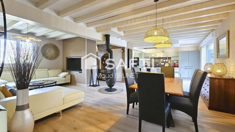 Grande maison contemporaine, 6 chambres, sous-sol total