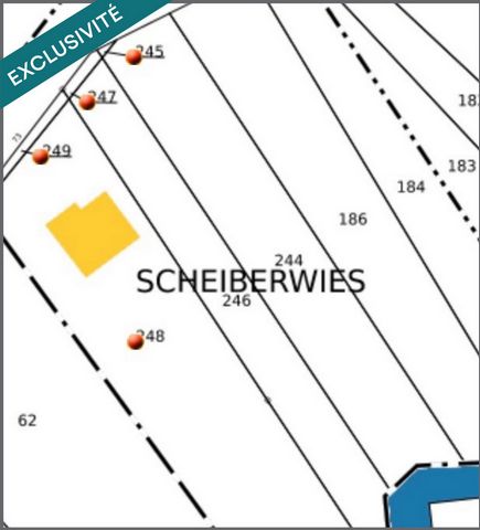 Terrain à bâtir - près de 23 ares - village au calme - Cua + étude de sol réalisés - façade 25 m