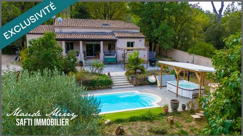 Ecrin de verdure - calme absolu - maison de 115 m2 + studio 28 m2 - piscine - jacuzzi - garage et atelier - terrain de près de 2500 m2 entièrement clôturé