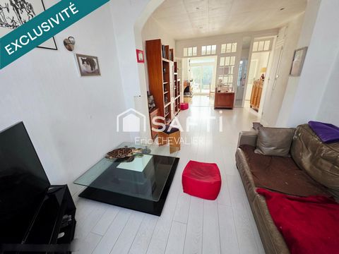 Hyper centre de croix,tram et métro,jardin,4 chambres