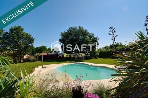 Maison T4 de plain pied avec piscine et garage