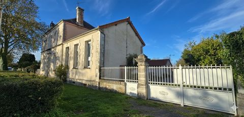 Propriété de trois chambres avec gîte, près de Surgères