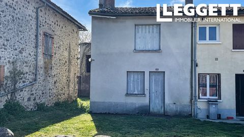 T133424CWI16 - A little work needed, but an ideal lock up and leave holiday home. Forty five minute drive from Limoges airport Information about risks to which this property is exposed is available on the Géorisques website : https:// ...