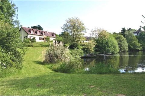 A rare opportunity to purchase a spacious four bedroom three bathroom property with a two acre lake close to a pretty village with a popoular bar and tea rooms. Built in 2008 this property offers a high standard of accommodation while retaining the f...