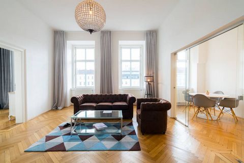 Situated in the 6th district of Vienna with a direct view at the Naschmarkt (the most famous culinary center in the city) this apartment is the ideal temporary home from which you can experience the lively side of Vienna. You are not only just a few ...