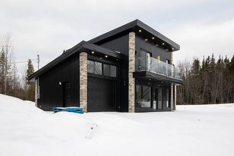 Here is a superb residence built in 2022 located as a resort ideal for outdoor enthusiasts. In addition, its luxury materials make it a residence that stands out for its large windows. Boat landing a few minutes away on foot (Lac Saint Jean). Hurry, ...