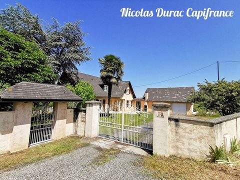 Dpt Hautes Pyrénées (65), à vendre LIZOS maison P5 avec double garage sur 2000m² de terrain