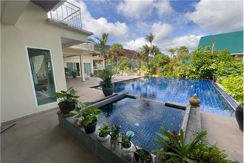 Discover the epitome of luxury living in this stunning 4-bedroom pool villa, a serene oasis nestled amidst breathtaking mountain views. This exceptional property, priced at 19.9 million THB, offers the perfect blend of opulence and tranquility. Key F...