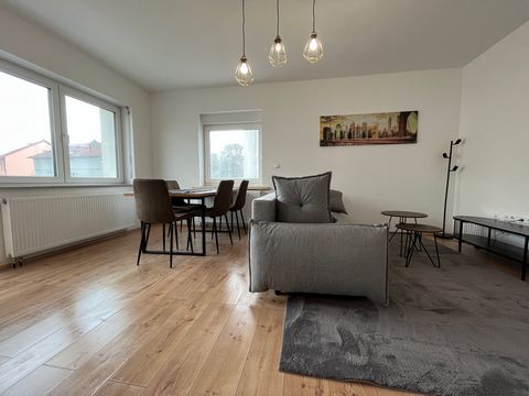 Welcome to this large and modern furnished apartment in the heart of Bruchsal! Your over 90 m² cozy apartment offers you everything you need for an external stay. --> Ground floor --> Large and modern furnishing --> Central The accommodation This apa...