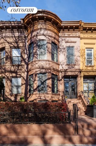 965 St Johns Place is situated on a beautiful Brownstone landmark block in the heart of Crown Heights. The home has been completely and meticulously renovated with high end finishes and thoughtful additions. This two-family barrel front brownstone ha...