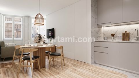 Fantastic studio apartment in the centre of Porto! In the heart of the city Porto, this unique project offers fourteen modern units and a commercial space, aiming to combine elegance with comfort and classic with modernity. This new development has t...