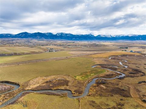 LIVE WATER, NO ZONING, NO COVENANTS!! This 59-acre property on Dry Creek in Belgrade, Montana, presents an idyllic setting with water features weaving through its expanse, offering a perfect blend of natural beauty and potential for diverse land use ...