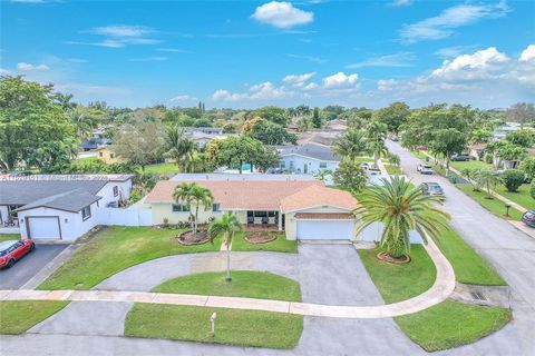 DISCOVER COMFORT AND STYLE IN THE HEART OF PEMBROKE PINES WITH THIS BEAUTIFUL 3 BED/ 2 BATH HOME. NESTLED ON A LARGE CORNER LOT. HOME FEATURES NEW IMPACT WINDOWS AND DOORS, BEAUTIFUL MODERN KITCHEN WITH STAINLESS STEEL APPLIANCES. MODERN WATERFALL QU...