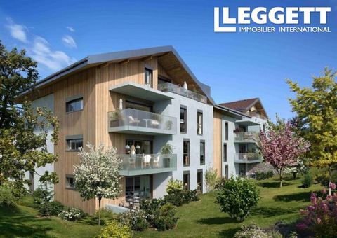 A27130MAA74 - An off plan one bedroom apartment of 48.78m2 in close proximity to Geneva. With private parking and storage cellar. New luxury residence in Reignier, located 650 m from the station. You can reach Geneva in 24 minutes with the Léman Expr...