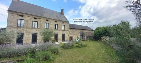 Renovated detached village farmhouse, typical, from 1835, bright, ~114m2 hab., 2 bedrooms + potential, on 1760m2 adjoining Ground floor Paved entrance Kitchen-pantry: 4.10x6m (24.60m2) with log burner Living room: 5,80x4,90m (28,30m2) laminate floori...