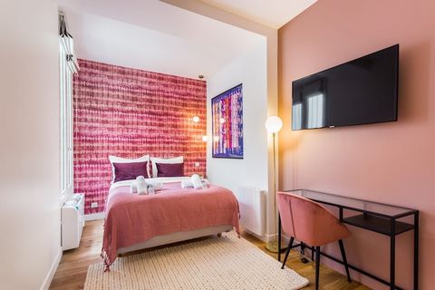 Checkmyguest bietet Ihnen dieses schöne, 90 m² große Apartment im Herzen des 11. Pariser Arrondissements, zwischen Bastille und Nation im beliebten Viertel Charonne. Es wurde mit modernen Materialien renoviert und bietet Platz für bis zu 8 Personen. ...