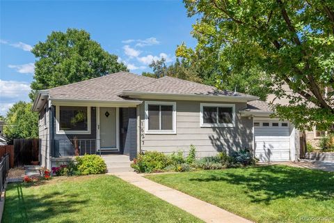 Nestled in Denver's coveted Cory-Merrill neighborhood, this delightful home rests on a double lot, surrounded by mature trees and a spacious, private backyard. Step inside to discover beautiful hardwood floors and elegant coved ceilings. The updated ...