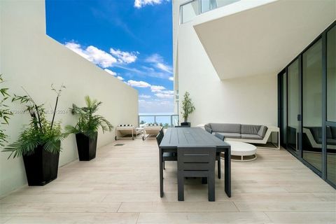 Experience unparalleled luxury at The W Hotel South Beach. Unique to all other suites, this residence features an expansive private outdoor lanai space directly overlooking the pristine beach and ocean, a summer kitchen with electric grill, ample sea...