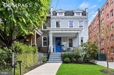 *$1,500 Lender Credit and 1 Year Temporary Rate Buydown available* Introducing this remarkable 5-bedroom, 3.5-bathroom semi-detached row home in the vibrant 16th Street Heights neighborhood. This exceptional residence spans three floors with a large ...