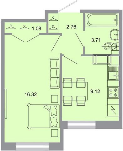 Продается 1-комн. квартира, площадью 32.1 м2 малоэтажной в монолитно-кирпичной новостройке в 4 мин. транспортом от м. Девяткино. Возможен вариант покупки с использованием ипотечных средств, есть рассрочка, возможна покупка с использованием материнско...