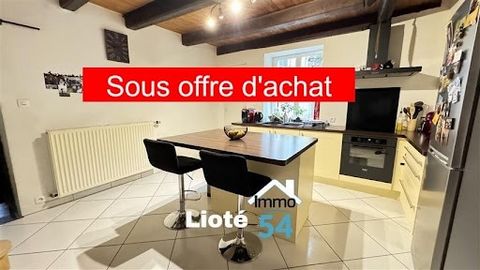 CLEREY SUR BRENON (54330) maison 3 chambres En exclusivité, Sandrine Lioté vous propose à Clerey Sur Brenon, 15 min de houdemont, cette charmante maison de village de 115 m² habitables sur un terrain clos de 200 m². Nous disposons au rez-de-chaussée ...