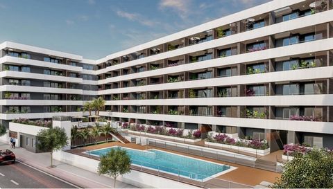 Appartement met 2 slaapkamers op slechts 300 meter van het strand in Águilas (Murcia).~~Een modern wooncomplex aangepast aan je behoeften.~De woning bestaat uit 2 slaapkamers en 2 badkamers, woon-eetkamer-keuken en terras.~~Dit exclusieve nieuwbouwpr...