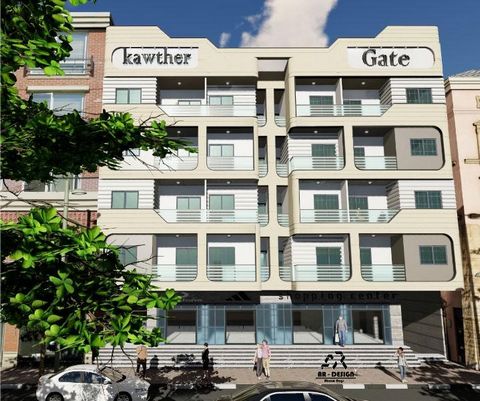 Appartamento con 2 camere da letto in vendita a El Kawther Gate 1   El Kawther Gate 1 è un nuovo edificio residenziale situato nella zona di El Kawther, proprio di fronte all'aeroporto internazionale di Hurghada sulla strada dell'aeroporto   A pochi ...