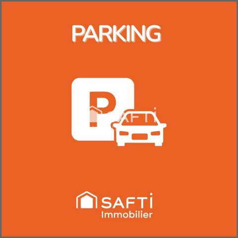 Place de parking dans un sous sol d'une résidence sécurisée, à proximités de toutes commodités.