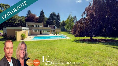 Maison d’architecte d’exception – 304 m² habitables sur 2,7 ha arborés – Changé (72560), aux portes du Mans