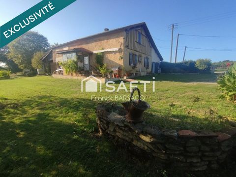 MAISON EN PIERRE AVEC DEPENDANCE, SANS VOISINAGE