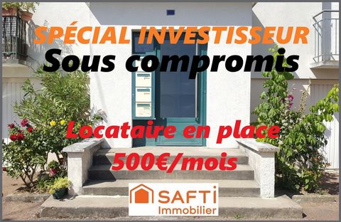 APPART loué 500€ (3 chambres + garage + verdure)