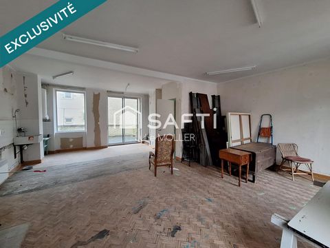 Local commercial et duplex dans le centre de Guéret