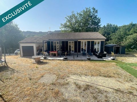 La Roque, maison plain-pied sur terrain de 1700m²