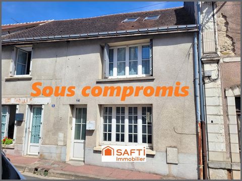 MAISON VILLE 2ch +cour +grange