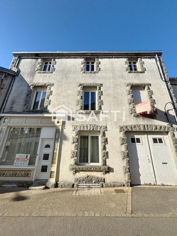 Maison de bourg, 130 m² habitables évolutifs