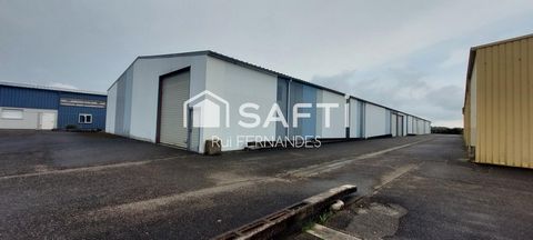 Local artisanal, commercial ou dépôt de 1980 m² sur 38.44 ares