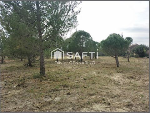 SUPERBE TERRAIN A BATIR DE 383 M²