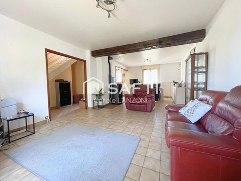 Piré-Chancé maison 138m2, 5 ch + 1000m2 terrain