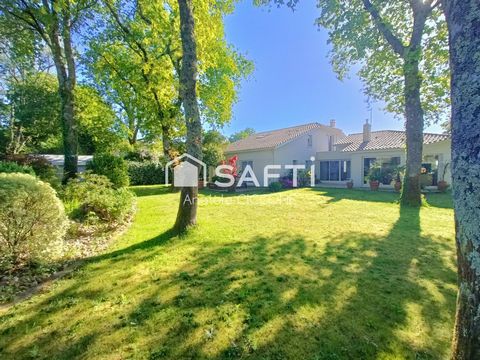 Maison contemporaine sur un jardin paysagé avec vue