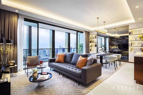 This beautiful project developed by Raimonland is located in the heart Phrom Phong area. Three bedroom and three bathroom condominium with a Northern view from the 20th floor. Features: - Sauna