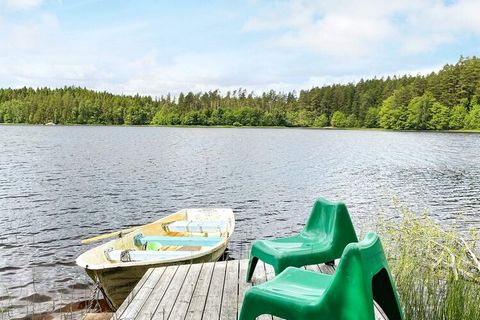 Welcome to a charming accommodation close to the lake for a cool swim. Lake Torstholmen is only 4 minutes walking distance from the cottage where your own small rowing boat is waiting and which is part of the house. The accommodation is perfect for a...